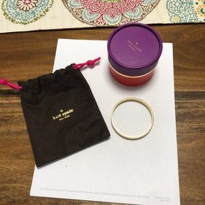 Kate Spade bridal collection bangle